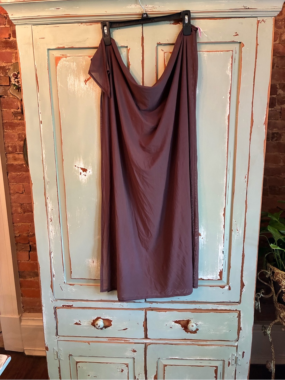 Victoria Secret Chocolate Brown Coverup size M/L